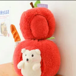 kaira toys Adorable Fruit Hedgehog Plush Toy Soft Fluffy Stuffed for Kids Cute Comfort Doll - 12 mm image 4