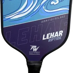paddlewave Lehar Fiberglass, 15mm Core, Long Handle, 230g Pickleball Paddle-picture-15