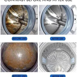 sk toy zone Washing Machine Cleaner & Scale Remover | LG ScaLGo Descaling Powder Washing Machine Soap Dispenser image 4