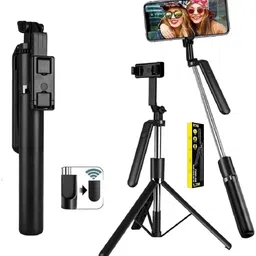 Nextronomy R16 170cm Long Selfie Stick Tripod | Wireless Bluetooth | Compact Travel Design Tripod image 1