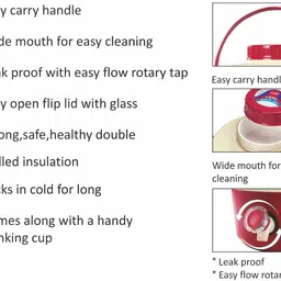 cello 5 L Plastic Table Top Manual Water Dispenser image 3