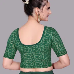 priyanka traders Round Neck Women Blouse image 2