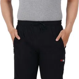 feel track Pack of 2 Solid Men Black, Dark Blue Bermuda Shorts image 3