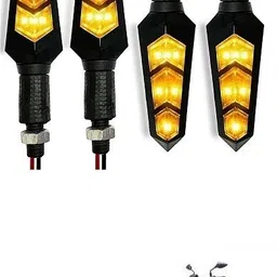 prime zone Front, Rear LED Indicator Light for Bajaj, Hero, Honda, TVS, Suzuki, Universal For Bike Universal For Bike-picture-27