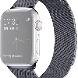 Speeqo Magnet Steel Loop Strap for Apple Watch 42mm 44mm, Series/6/ SE/ 3/ 5/ 4/ 6/ 7/ Smart Watch Strap image 4