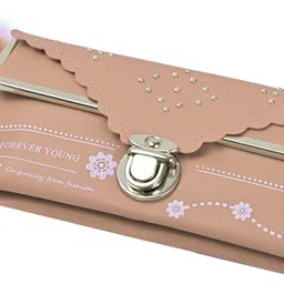 shalimarbag Casual, Formal Peach Clutch image 2