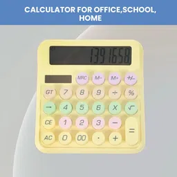 frony Desktop Calculator, 12-Digit Large LCD and Large Buttons for Office, Homes A217 Basic Calculator-picture-33