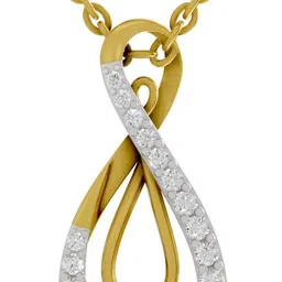 sparq Certified Lab Grown Diamond & BIS Hallmark Pendant With Chain Gold-plated Sterling Silver-picture-16