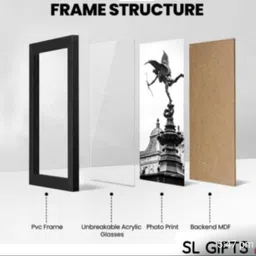 sl gifts Wood Wall Photo Frame image 4