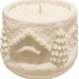 flipkart smartbuy Festive Snowman & Pine Tree 3D Carved Aroma Candle Candle-picture-18