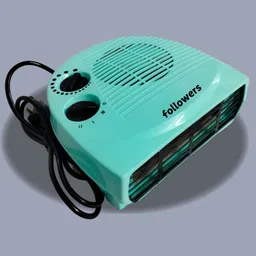 followers Ultra Geheroo|100% Copper motor|Heating Area 200sqf - 225sqf|Anti Dust|Portable| Fan Room Heater-picture-23