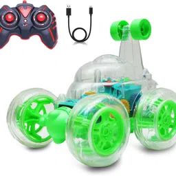 wonder 360° Spin & Gear Stunt RC Racer–LED Light-Up Remote-Control Car with Music-picture-43