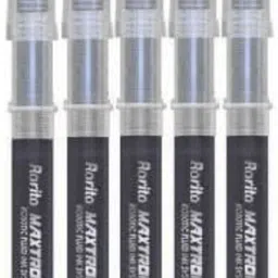 rorito Maxtron Black Refills 20 pc waterproof ink gel writing Refill image 2