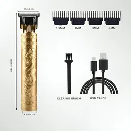 DANISHQ professional men & women good t9 Fully Waterproof Trimmer 60 minRuntime 2 Length Settings-picture-12