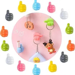 Thumb Wall Hook, Cable Organizer Clips Key Hanger, Desk Wire Management Holder Hook 15-image-13