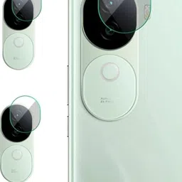 KHWABEEDA Back Camera Lens Glass Protector for VIVO V40E 5G CAMERA LENS (PACK OF 3) image 1