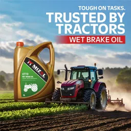 mizol New_Premium Quality 5L UTTO Wet Brake Universal Tractor High Performance Transmission Oil image 2
