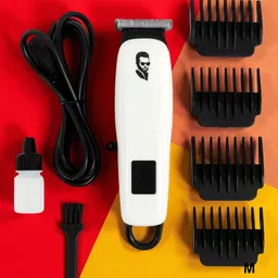 Nilesawar X404 Electric Beard Trimmer for Men | Powerful Motor & Skin-Friendly Blades Trimmer 240 min Runtime 3 Length Settings-image-85