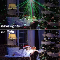 wundervox Flash Light Strobe Light Rave Stage Light Projector Shower Laser Light image 5