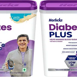 horlicks Diabetes Plus Vanilla 1kg Container, Pack of 2 (2 kg) Energy Drink-picture-43