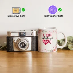 giftuation Vrishab I Love You / Gift for Couple Ceramic Coffee Mug image 3