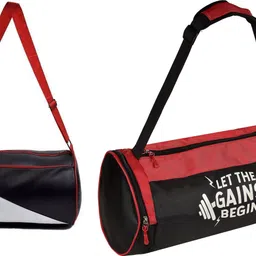 rocketsale 20 L Gym Duffel Bag - DB_Beast juventus Gym Bag - Black, Red-picture-12