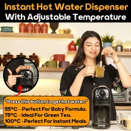 instacuppa 3-in-1 Espresso Coffee Maker | Works with Ground Coffee, Pods and Capsules 6 Cups Coffee Maker image 5