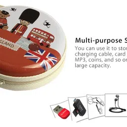 StealODeal Aluminium Zipper Headphone Case For Universal image 3