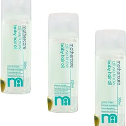 ALL WE KNOW BABY HAIR OIL 300ML EACH (PACK-3) Hair Oil-image-38