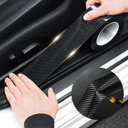 npl Anti Scratch Carbon nano Fiber PPF Tape 5D gloss carbon tape for Car Protection 50 mm x 5 m BLACK Reflective Tape-picture-30