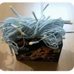 sayeny 40 LEDs 15 m Gold Steady String Rice Lights image 3