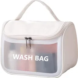 zeinwap Women White Cosmetic Bag-picture-21