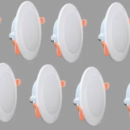 brightstar Maxa 10-Watts Round Led Panel Conceal Down Pack of 8 Recessed Ceiling Lamp-picture-20