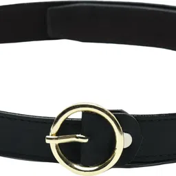 winsome deal Women Casual Black Artificial Leather Belt-picture-13