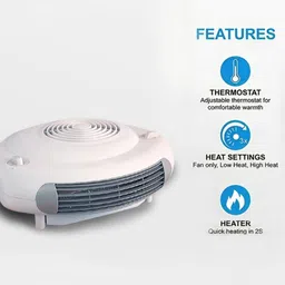 melbon Room heater 902 Silent Fan room heater Two heat settings 1000 W and 2000 W. Rated Voltage :230 V Fan Room Heater image 4