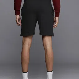 hrx by hrithik roshan Self Design Men Black Sports Shorts image 2