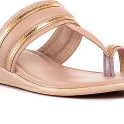 khadim's Women Lightweight Comfort Extra Soft Trendy Premium Stylish Wedges Sandal-picture-17