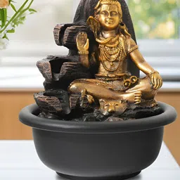 Ekhasa Grey Water Fountain With Led Light-image-8