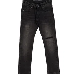 Pepe Jeans Boys Comfort Relaxed Fit Mildly Distressed Light Fade Jeans-picture-30