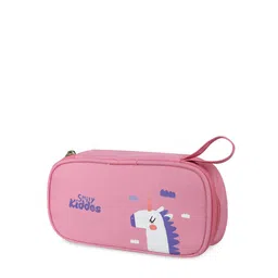 Smily Kiddos Kids Pink Unicorn Printed Pen Case image 3