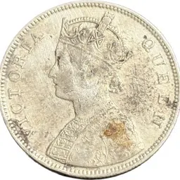 numisg 1862 Silver One Rupee 0/3 Dots Variety Victoria Queen X Rare British India Medieval Coin Collection-picture-16