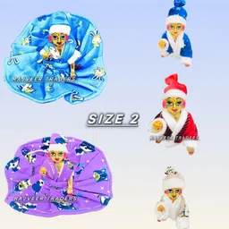 rajveer traders Size 6, Winter Special Laddu Gopal Ji Combo (Pack of 5) | Random Colour & Design Dress image 2