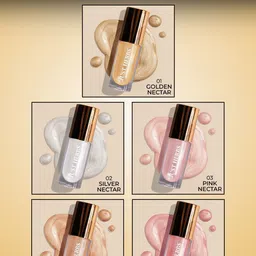 Just Herbs Ultra Radiance Long Stay Liquid Highlighter - 6 g - Champagne Nectar 04 image 5