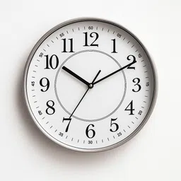 Analog White Clock-image-88