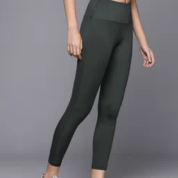 HRX by Hrithik Roshan Women Mid-Rise Shapped Running Tights image 2