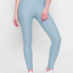 Candyskin Women Blue Solid Dry-Fit Tights-image-31