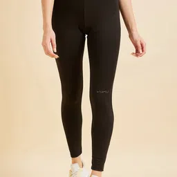 Sweet Dreams Women Black Ankle Length Sports Tights-image-64