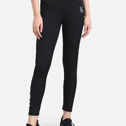 Kotty Women Black & White Printed Tights-image-57