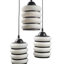 foziq Black Solid Ceiling Lamp image 4