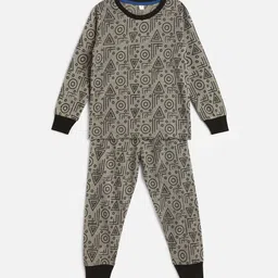 HERE&NOW Boys Printed Night suit-picture-53